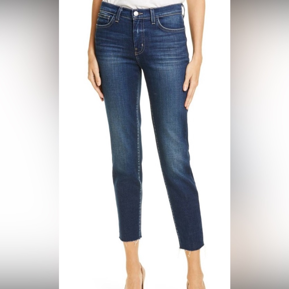 L’Agence High waisted slim jeans el matador rustic blue size 27